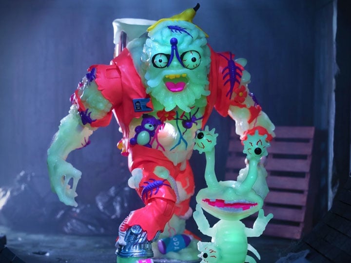 Teenage Mutant Ninja Turtles ULTIMATES! Muckman & Joe Eyeball (Glow-in-the-Dark) NYCC 2022 Exclusive Action Figure Gallery Image 1