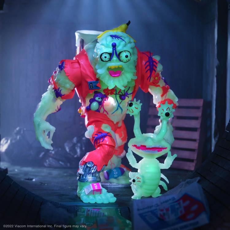 Teenage Mutant Ninja Turtles ULTIMATES! Muckman & Joe Eyeball (Glow-in-the-Dark) NYCC 2022 Exclusive Action Figure Gallery Image 3
