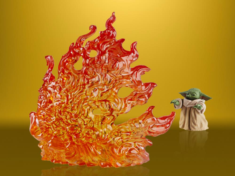 Star Wars: The Vintage Collection Incinerator Trooper & Grogu (The Mandalorian) Exclusive Two-Pack Gallery Image 4