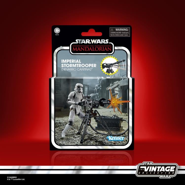Star Wars: The Vintage Collection Deluxe Imperial Stormtrooper (The Mandalorian) Exclusive Gallery Image 9