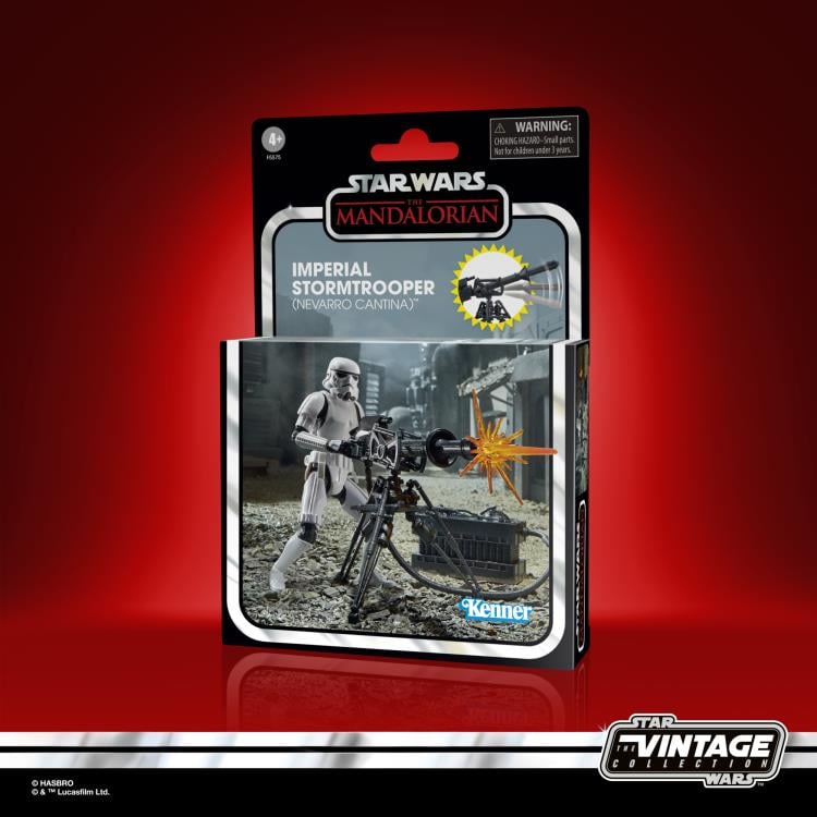 Star Wars: The Vintage Collection Deluxe Imperial Stormtrooper (The Mandalorian) Exclusive Gallery Image 10