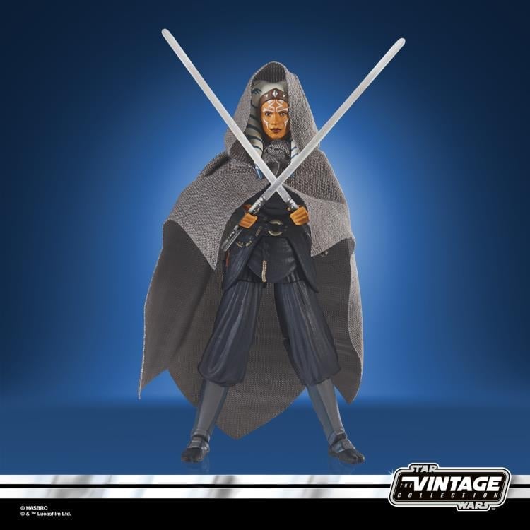 Star Wars: The Vintage Collection Ahsoka Tano & Grogu (The Mandalorian) Two-Pack Exclusive Gallery Image 5