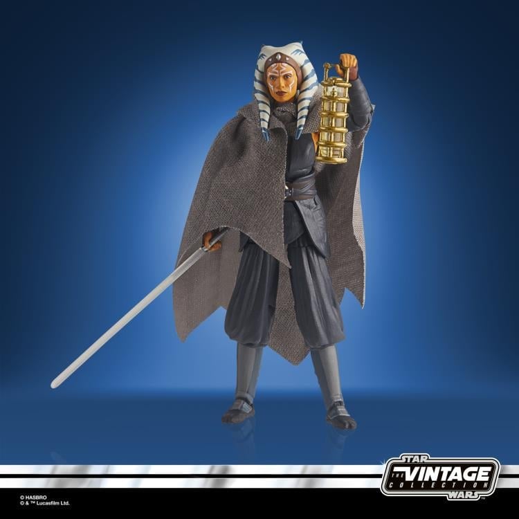 Star Wars: The Vintage Collection Ahsoka Tano & Grogu (The Mandalorian) Two-Pack Exclusive Gallery Image 9
