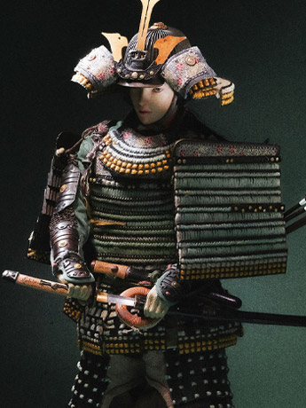 Female Samurai JPT-002 Aoiro Manual Japanese-Style Armor (Fanyun Ver.) 1/6 Scale Figure Gallery Image 2