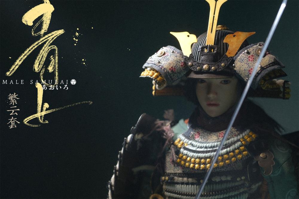 Female Samurai JPT-002 Aoiro Manual Japanese-Style Armor (Fanyun Ver.) 1/6 Scale Figure Gallery Image 7