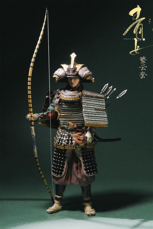 Female Samurai JPT-002 Aoiro Manual Japanese-Style Armor (Fanyun Ver.) 1/6 Scale Figure Gallery Image 4