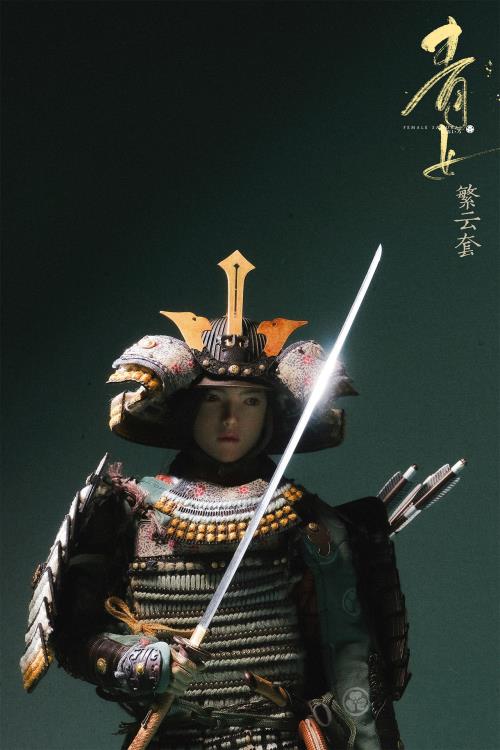 Female Samurai JPT-002 Aoiro Manual Japanese-Style Armor (Fanyun Ver.) 1/6 Scale Figure Gallery Image 6