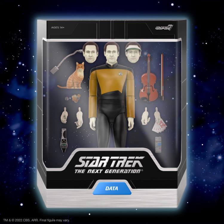 Star Trek: The Next Generation ULTIMATES! Lieutenant Commander Data Action Figure Gallery Image 6