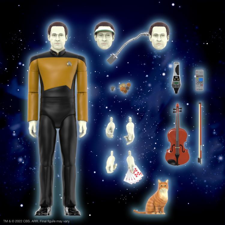 Star Trek: The Next Generation ULTIMATES! Lieutenant Commander Data Action Figure Gallery Image 5