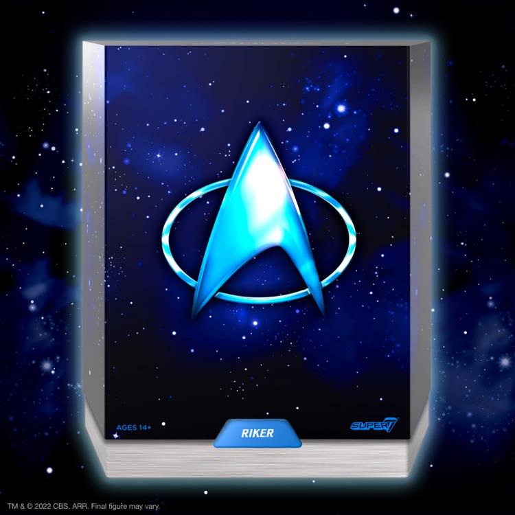 Star Trek: The Next Generation ULTIMATES! Commander Riker Action Figure Gallery Image 6