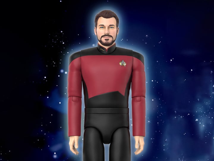Star Trek: The Next Generation ULTIMATES! Commander Riker Action Figure Gallery Image 1