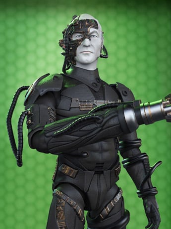 Star Trek: The Next Generation ULTIMATES! Locutus of Borg Action Figure Gallery Image 2
