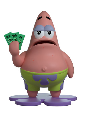 SpongeBob SquarePants Patrick Star "I Have 3 Dollars" Vinyl Figure Gallery Image 2
