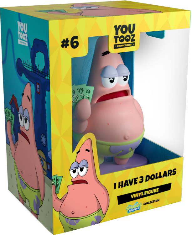 SpongeBob SquarePants Patrick Star "I Have 3 Dollars" Vinyl Figure Gallery Image 11
