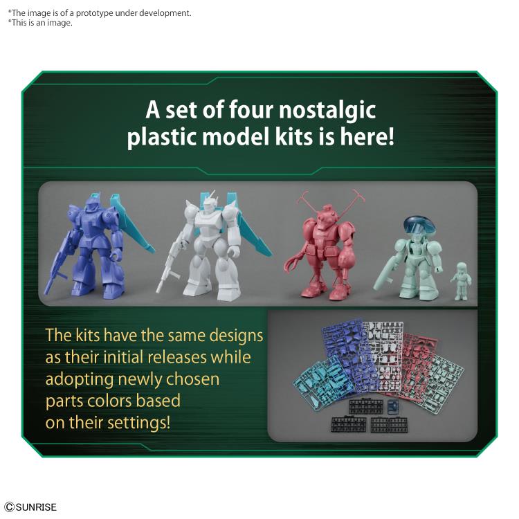 Round Vernian Vifam Wave 2 Set of 4 Figures Model Kit Gallery Image 7