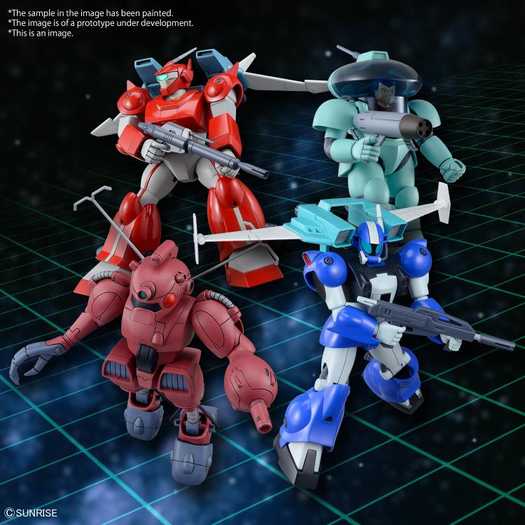 Round Vernian Vifam Wave 2 Set of 4 Figures Model Kit Gallery Image 9