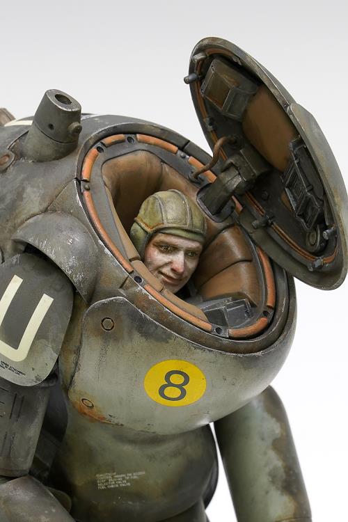 1/12 S.A.F.S. Mk.III A8/R8 ガレージキット Maschinen Krieger S.A.F.S. Mk.III A8/R8 1/20 Scale Model Kit