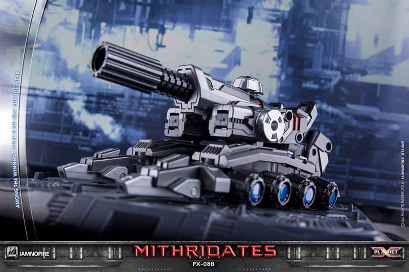 PX-08B Mithridates Limited Edition Figure (Metallic Ver.) Gallery Image 34