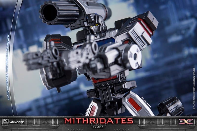 PX-08B Mithridates Limited Edition Figure (Metallic Ver.) Gallery Image 28