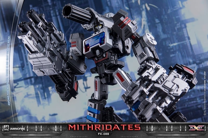 PX-08B Mithridates Limited Edition Figure (Metallic Ver.) Gallery Image 24
