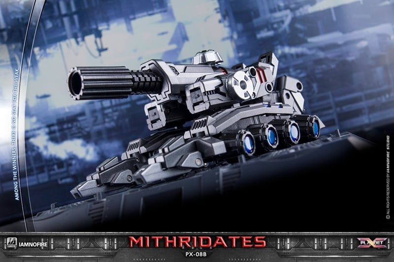 PX-08B Mithridates Limited Edition Figure (Metallic Ver.) Gallery Image 33