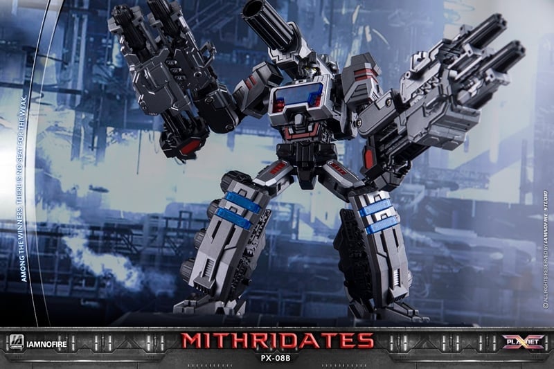 PX-08B Mithridates Limited Edition Figure (Metallic Ver.) Gallery Image 21