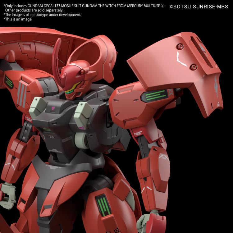 Gundam Decal No.135 Mobile Suit Gundam: The Witch From Mercury Set 3 Multiuse Decal Sheets Gallery Image 5