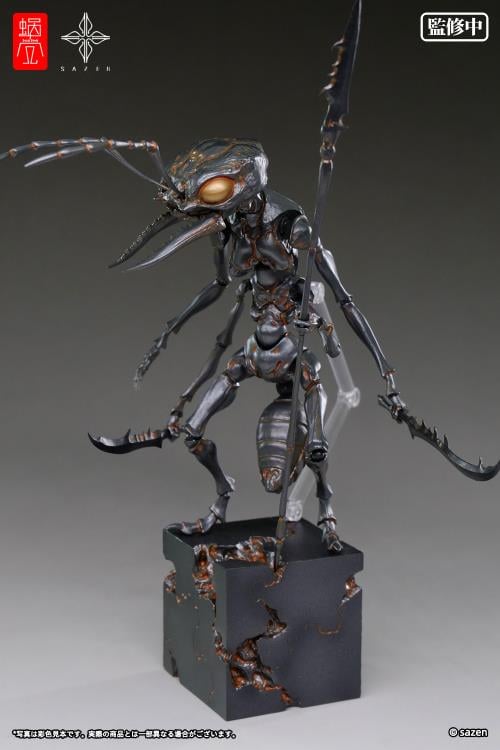 Snail Shell 蝸之殼 蟻兵士 Ant soldiers 16cm あり Artist Collaboration Series Ant Soldier Figure