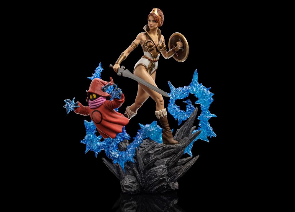 Masters of the Universe Deluxe Teela & Orko 1/10 Art Scale Limited Edition Statue Gallery Image 9