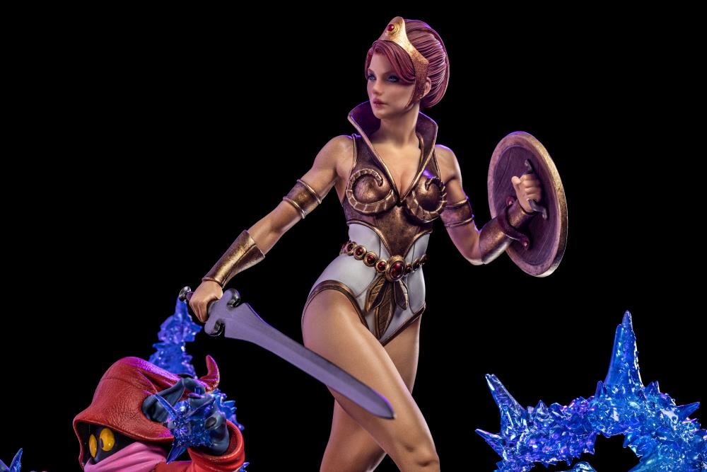 Masters of the Universe Deluxe Teela & Orko 1/10 Art Scale Limited Edition Statue Gallery Image 14