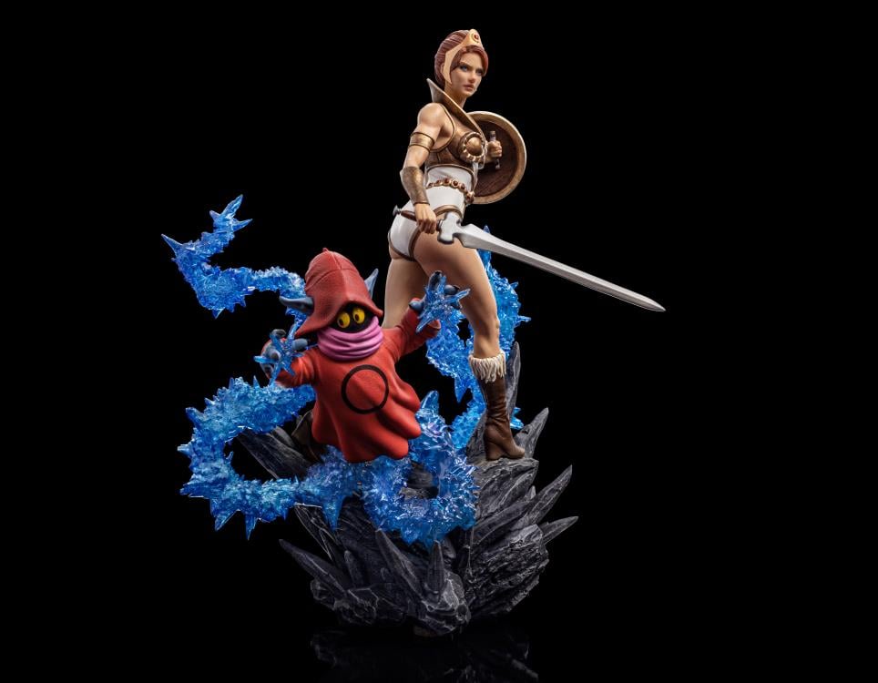 Masters of the Universe Deluxe Teela & Orko 1/10 Art Scale Limited Edition Statue Gallery Image 5