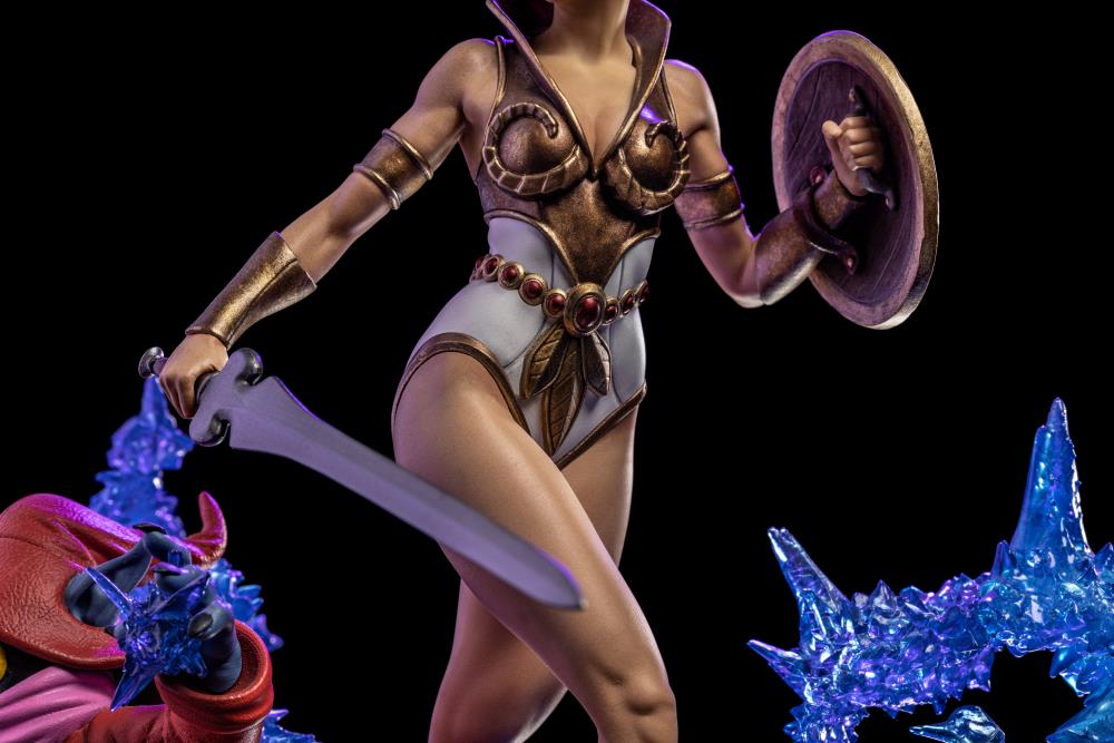 Masters of the Universe Deluxe Teela & Orko 1/10 Art Scale Limited Edition Statue Gallery Image 13