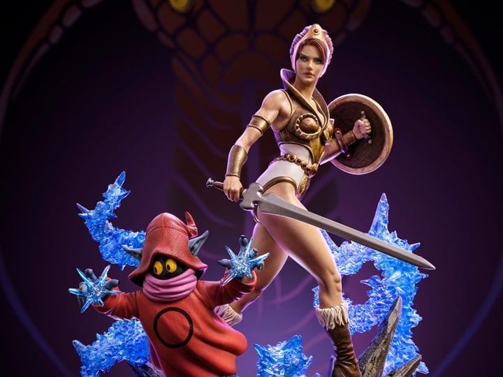 Masters of the Universe Deluxe Teela & Orko 1/10 Art Scale Limited Edition Statue Gallery Image 1