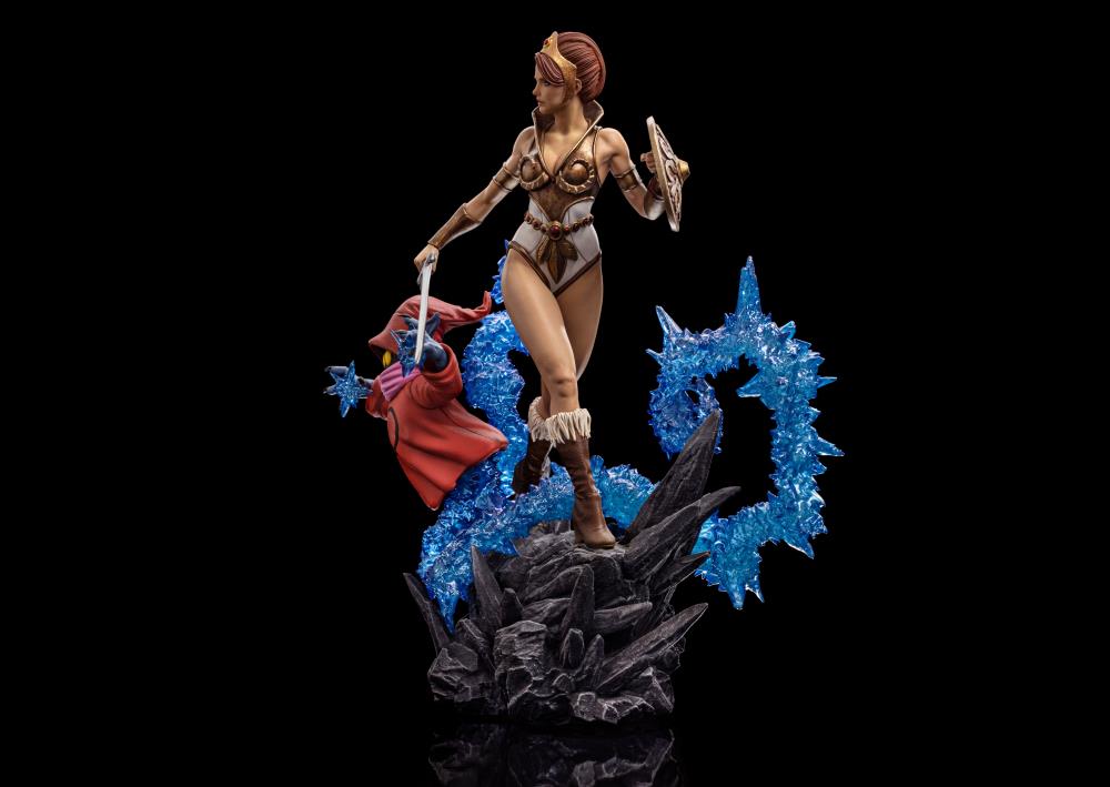 Masters of the Universe Deluxe Teela & Orko 1/10 Art Scale Limited Edition Statue Gallery Image 8