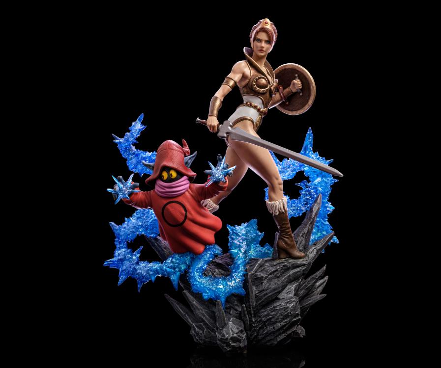 Masters of the Universe Deluxe Teela & Orko 1/10 Art Scale Limited Edition Statue Gallery Image 4