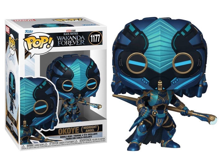 Pop! Marvel: Black Panther: Wakanda Forever - Okoye (Midnight Angel) Gallery Image 1