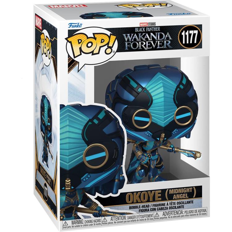 Pop! Marvel: Black Panther: Wakanda Forever - Okoye (Midnight Angel) Gallery Image 4
