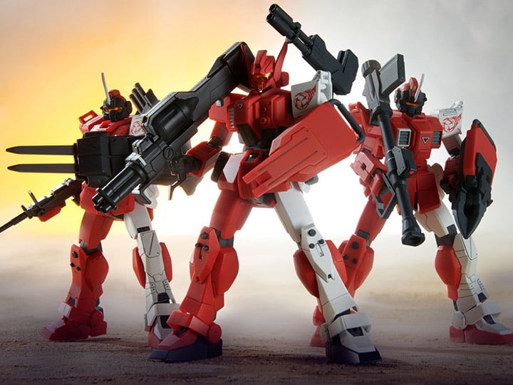 Mobile Suit Gundam HGUC Red Giant 03rd MS Team 1/144 Scale Exclusive Model Kit Set Gallery Image 1