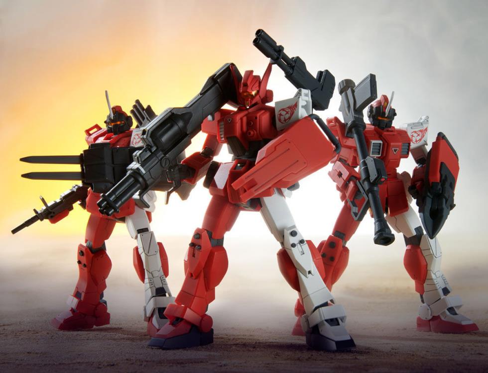 Mobile Suit Gundam HGUC Red Giant 03rd MS Team 1/144 Scale Exclusive Model Kit Set Gallery Image 3