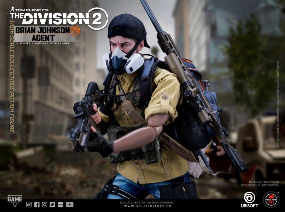 Tom Clancy's The Division 2 Agent Brian Johnson (Standard Ver.) 1/6 Scale Figure Gallery Image 8