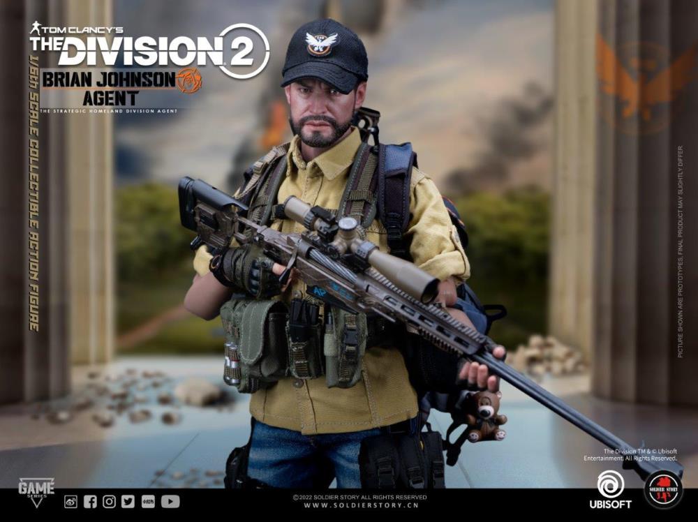 Tom Clancy's The Division 2 Agent Brian Johnson (Standard Ver.) 1/6 Scale Figure Gallery Image 4