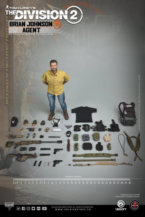 Tom Clancy's The Division 2 Agent Brian Johnson (Standard Ver.) 1/6 Scale Figure Gallery Image 30