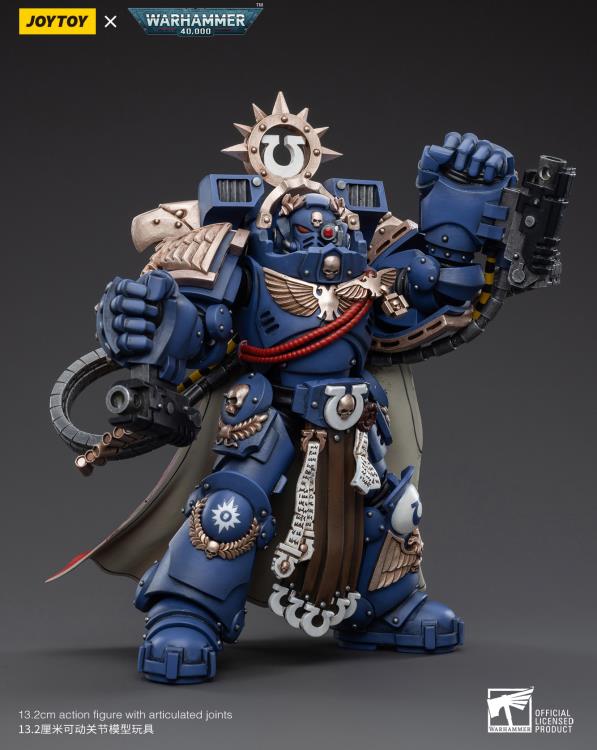 Warhammer 40K Ultramarines Chapter Master Marneus Calgar 1/18 Scale Figure Gallery Image 8