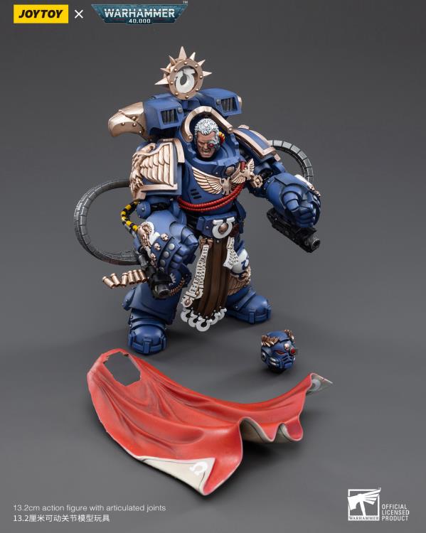 Warhammer 40K Ultramarines Chapter Master Marneus Calgar 1/18 Scale Figure Gallery Image 9