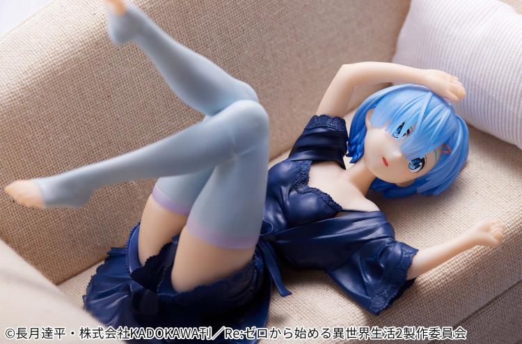 Figure Re:Zero – Rem (Another Color Ver.) Relax Time Di Banpresto – PVC Da Collezione