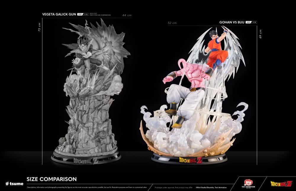 Dragon Ball Z HQS Gohan vs. Super Buu 1/6 Scale Limited Edition Statue Gallery Image 26