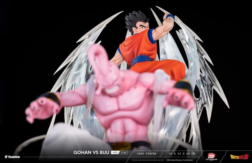 Dragon Ball Z HQS Gohan vs. Super Buu 1/6 Scale Limited Edition Statue Gallery Image 20