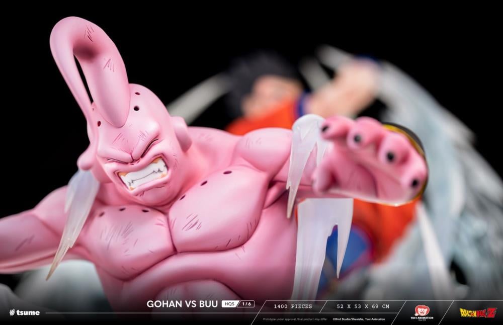 Dragon Ball Z HQS Gohan vs. Super Buu 1/6 Scale Limited Edition Statue Gallery Image 19