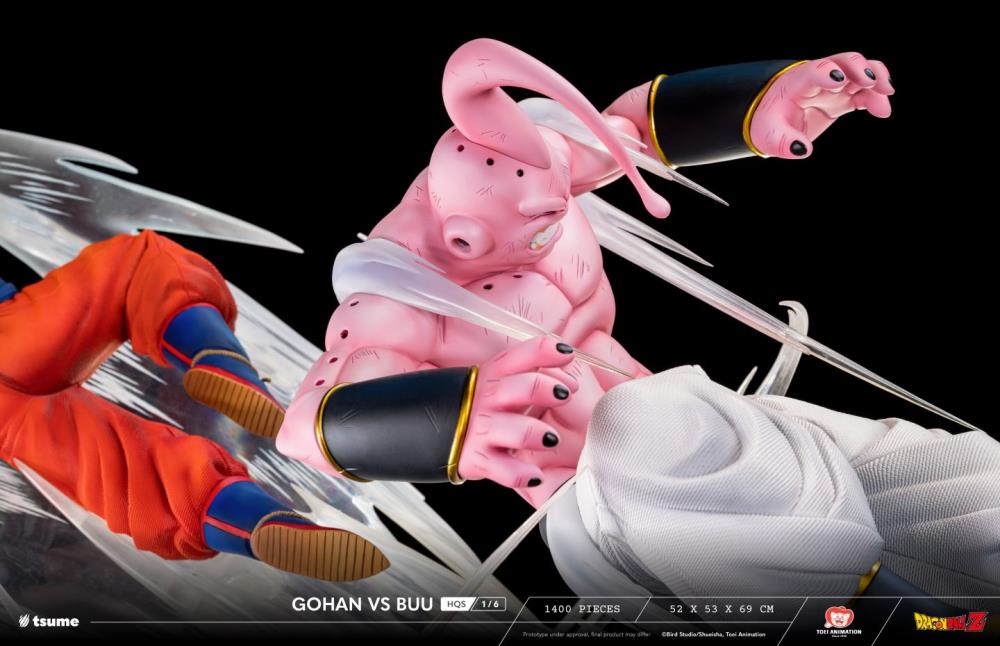 Dragon Ball Z HQS Gohan vs. Super Buu 1/6 Scale Limited Edition Statue Gallery Image 21