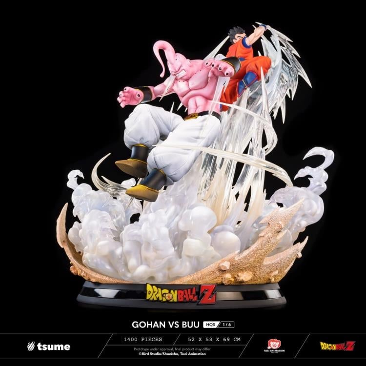 Dragon Ball Z HQS Gohan vs. Super Buu 1/6 Scale Limited Edition Statue Gallery Image 12